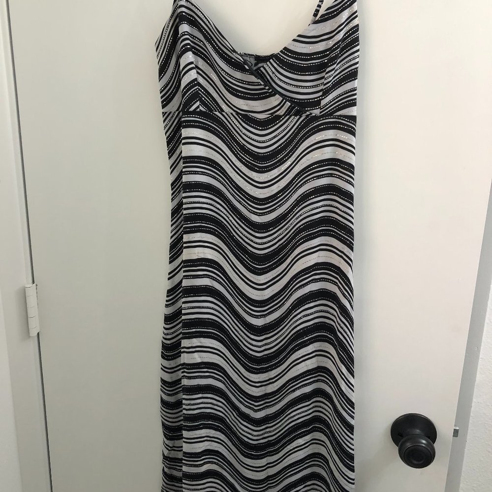 Vintage Y2K 2000 Rave Slip Dress